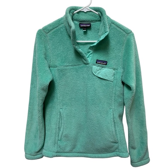 Patagonia retool snap t pullover fleece light green - Picture 1 of 7